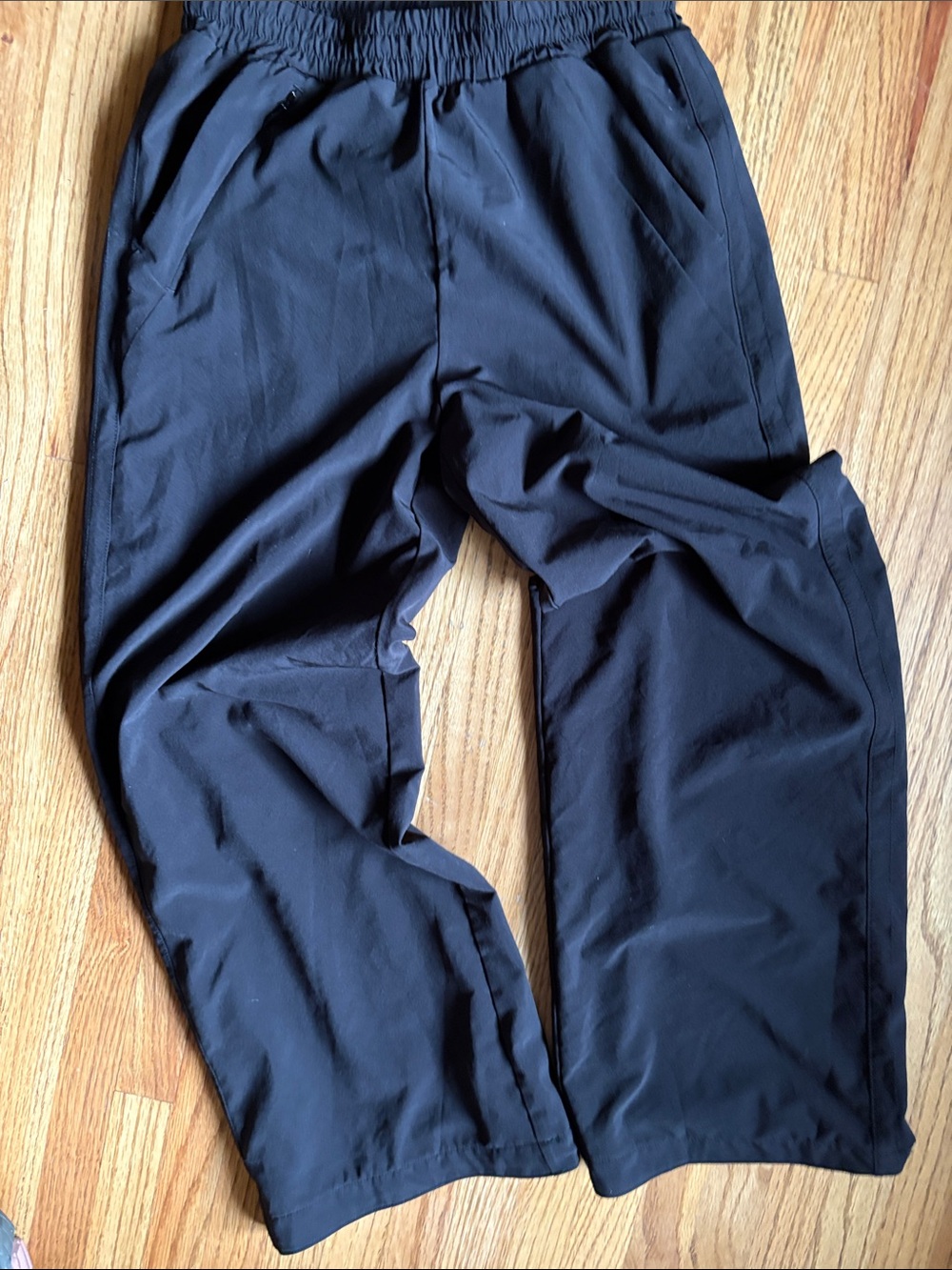 Athleta Girl small size 7 Black Joggers with Elastic Waist